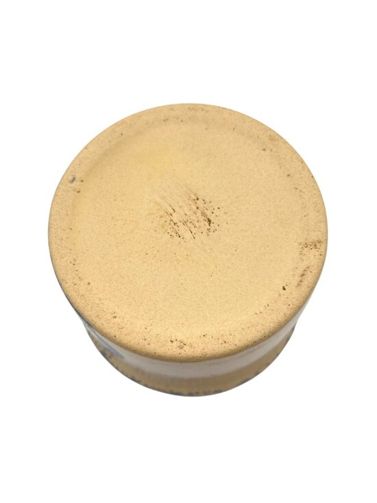 Hand-Painted Cat & Heart Crock Planter Pottery Spongeware Cottagecore 2.5"H - Picture 7 of 7